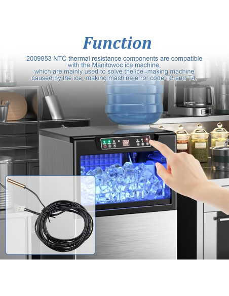 Termistor NTC 2009853 para Máquina de Hielo Manitowoc