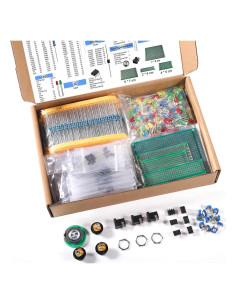 Kit de Componentes Electrónicos 1900pcs Coliao - Diodos, Resistencias, Capacitores y más