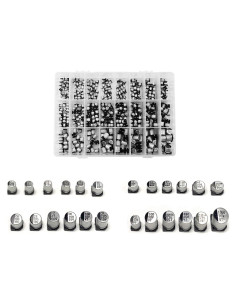 Kit de Capacitores Electrolíticos SMD YEAZ 400PCS 1uF-1000uF