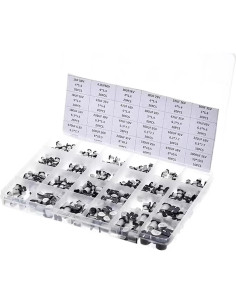 Kit de Capacitores Electrolíticos SMD YEAZ 400PCS 1uF-1000uF 2