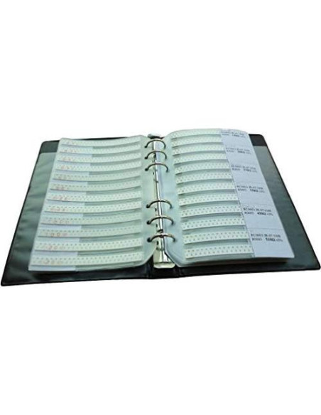 Kit de Resistencias SMD 1206 VvWYOBETT 178 Valores 0-20M ohm