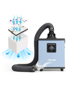 Extractor de Humos DTF PYD Life 150W 110V Azul Claro