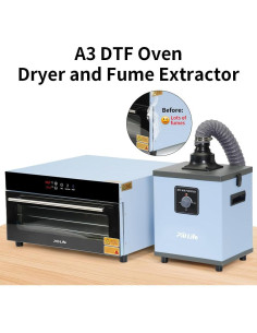 Extractor de Humos DTF PYD Life 150W 110V Azul Claro 2