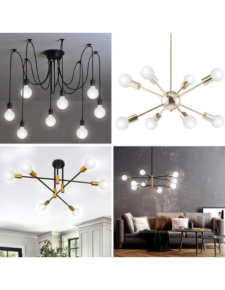 2 Bombillas LED Globo E26 7W 450 Lúmenes Regulables 3 Colores