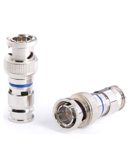 Conectores BNC de Compresión THE CIMPLE CO - Paquete de 25