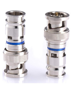 Conectores BNC de Compresión THE CIMPLE CO - Paquete de 25 2