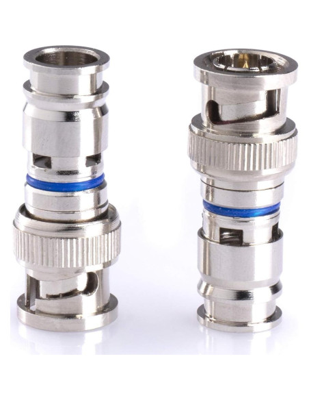 Conectores BNC de Compresión THE CIMPLE CO - Paquete de 25