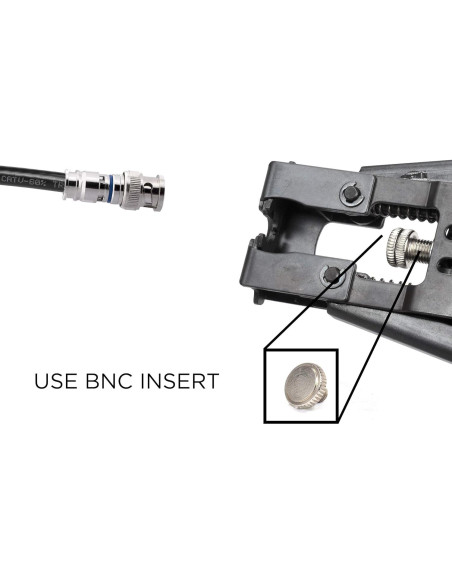 Conectores BNC de Compresión THE CIMPLE CO - Paquete de 25