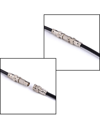 Conectores BNC de Compresión THE CIMPLE CO - Paquete de 25