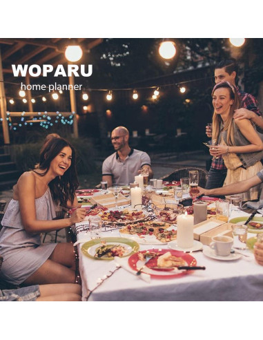 Bombilla Edison Vintage WOPARU T28 4W 18.5cm Ámbar Dimmable