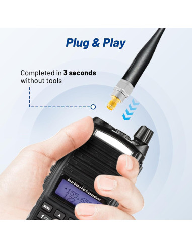 Kit 8 Adaptadores Coaxiales SMA Anina - Latón Dorado 50