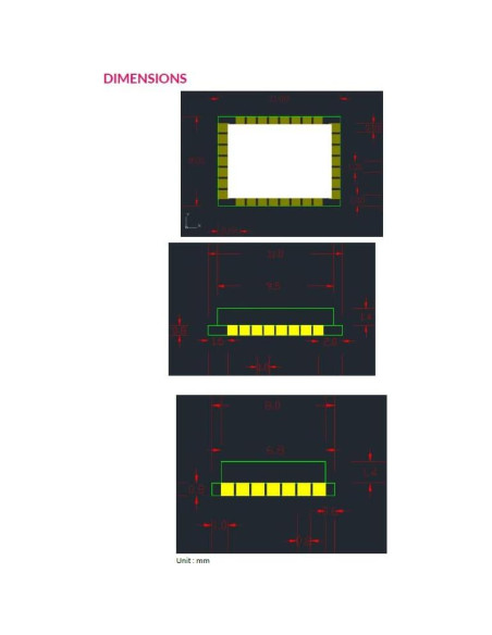 Módulo GNSS RYS8839 Reyax Doble Banda L1 L5 Multi Constelación