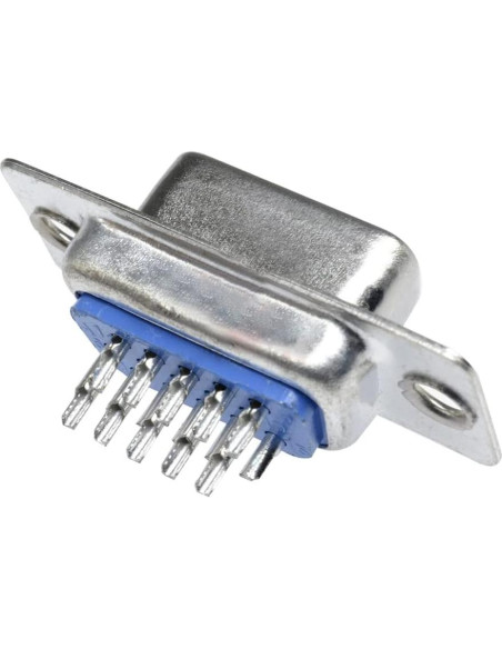 10 Conectores de Soldadura VGA Femenino Jienk 15 Pines