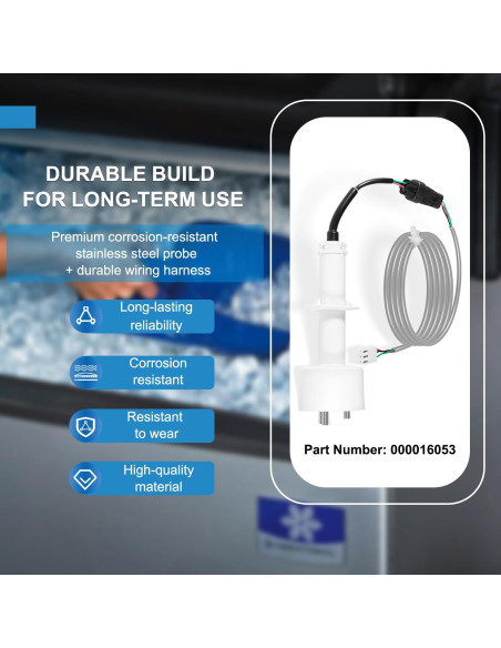 Kit de Sonda de Nivel de Agua Manitowoc 000016053 - Reemplazo Premium