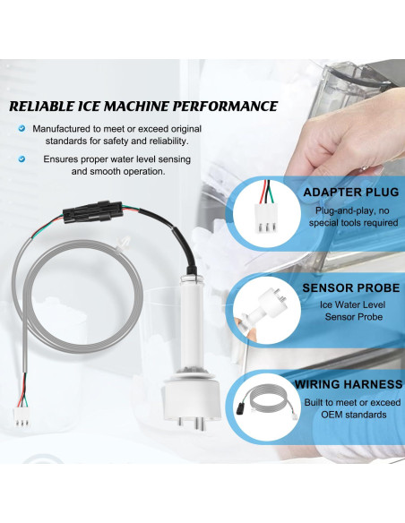 Kit de Sonda de Nivel de Agua Manitowoc 000016053 - Reemplazo Premium