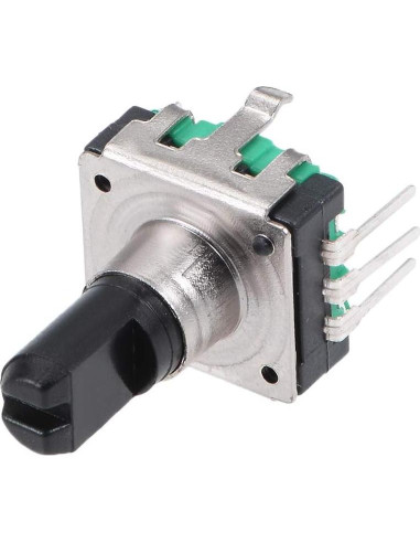Encoder Rotativo uxcell 360 Grados 7 Pines Tipo D Verde 2pcs