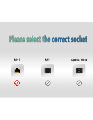 Adaptador Ethernet RJ45 90 Grados Hacia Arriba SinLoon CAT 6