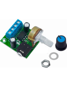 Placa Amplificador de Audio LM386 10W WWZMDiB 3 Pcs 3-12V 2