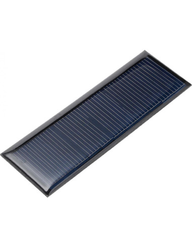 Panel Solar Mini Policristalino uxcell 5Pcs 5.5V 60mA 90x30mm