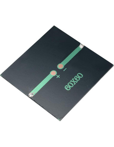 Panel Solar 5Pcs uxcell 5.5V 60mA Compacto 60mm x 60mm