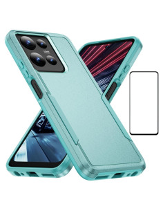 Funda Motorola Moto G 5G 2025 Verde con Protector de Pantalla