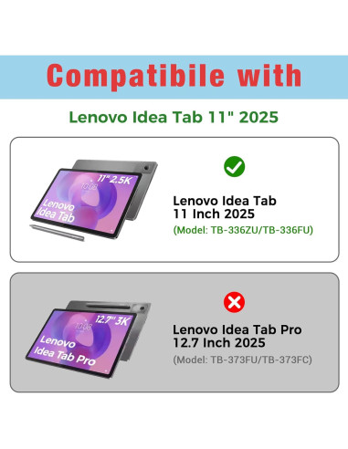Funda Folio ProCase para Lenovo Idea Tab 11" 2025 - Azul marino