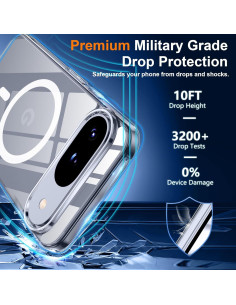 Funda Magnética Teloxy para Google Pixel 10/10 Pro - Protección Militar 2