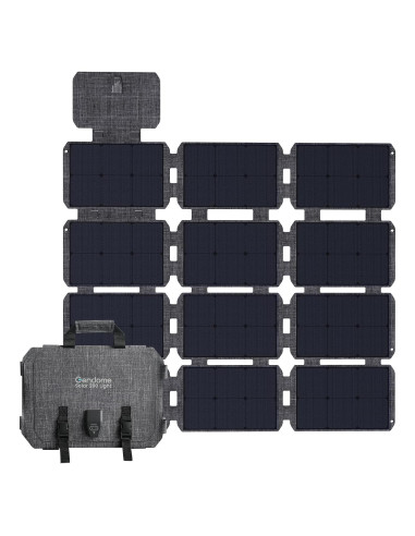 Panel Solar Portátil GENDOME 200W Plegable Impermeable IP68