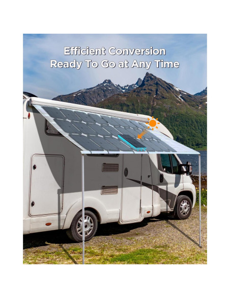 Panel Solar Portátil GENDOME 200W Plegable Impermeable IP68