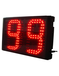 Temporizador LED AZOOU 99 Segundos Rojo Aluminio