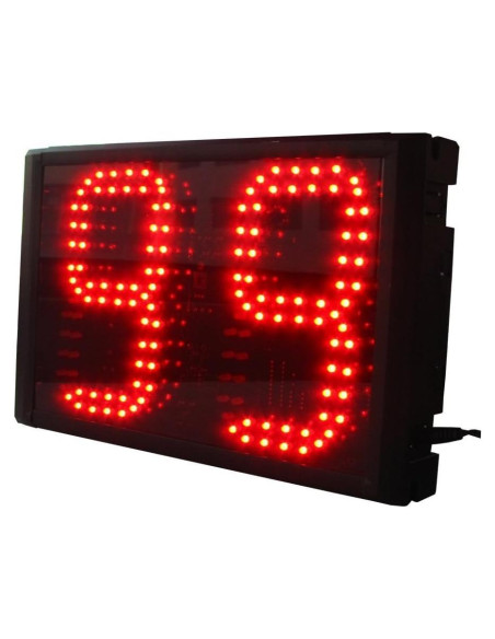 Temporizador LED AZOOU 99 Segundos Rojo Aluminio