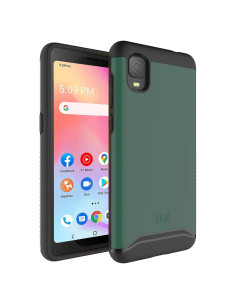 Funda TUDIA DualShield para Alcatel TCL A3 A509DL - Verde Cazador