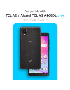 Funda TUDIA DualShield para Alcatel TCL A3 A509DL - Verde Cazador 2