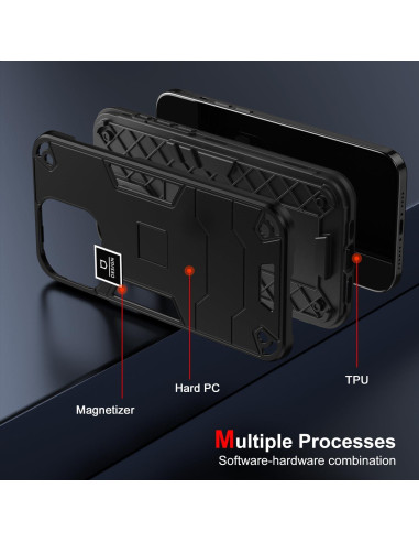 Funda protectora doble capa Kukoufey para Honor Magic5 Lite