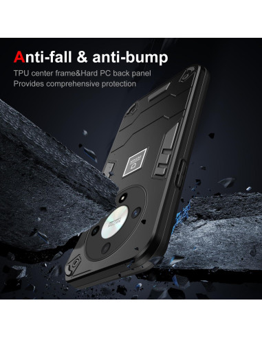 Funda protectora doble capa Kukoufey para Honor Magic5 Lite