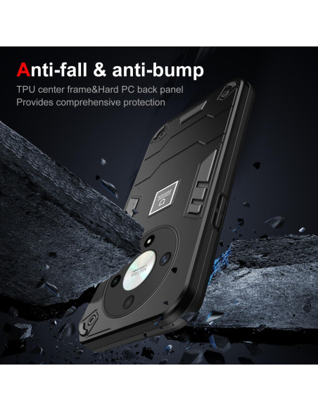 Funda protectora doble capa Kukoufey para Honor Magic5 Lite