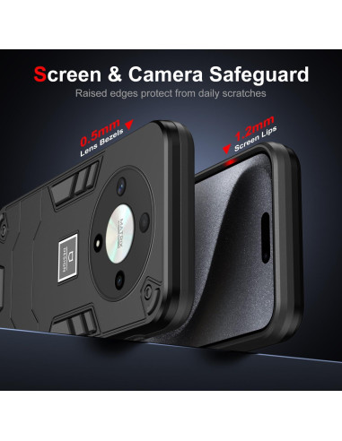 Funda protectora doble capa Kukoufey para Honor Magic5 Lite