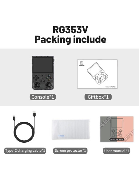 Consola de Juegos Portátil Anbernic RG353V 3.5" Android 11