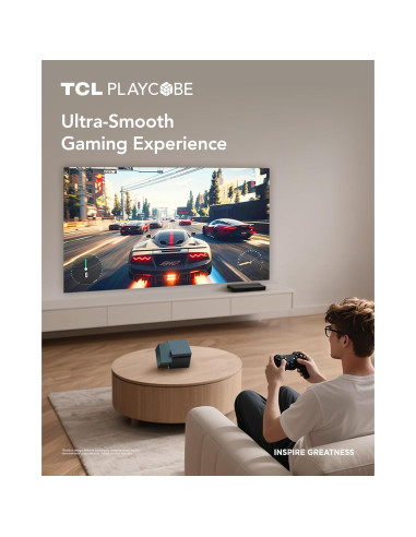 Proyector TCL PlayCube 1080P FHD Portátil con Batería 66Wh