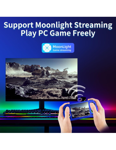 Consola de Juegos Retro Anbernic RG40XX H 4" IPS 64GB WiFi Bluetooth