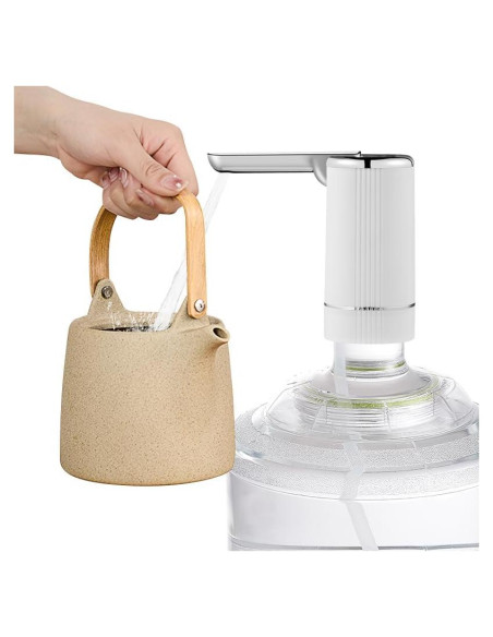 Bomba Dispensadora de Agua Eléctrica Honjince 5 Galones Plegable