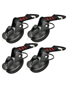 4 Ganchos de Ventosa OjpZorynic Alta Resistencia 10 kg