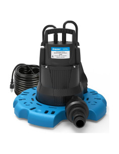 Bomba Automática Acquaer 1/4 HP para Cubierta de Piscina
