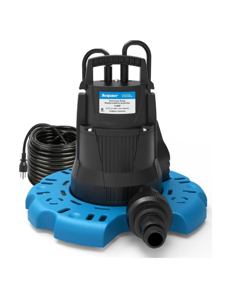 Bomba Automática Acquaer 1/4 HP para Cubierta de Piscina
