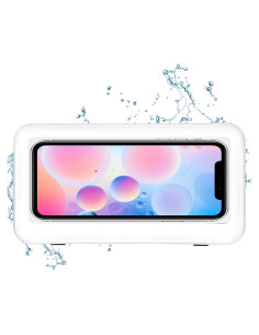 Soporte para Teléfono de Ducha KUNSLUCK Impermeable 6.8"