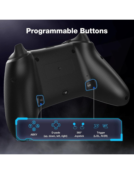 Controlador Inalámbrico HEIYING para Nintendo Switch con RGB Controlador Inalámbrico HEIYING para Nintendo Switch con RGB