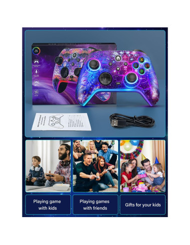 Controlador Pro Inalámbrico ZRZLMVP para Nintendo Switch - 1200mAh