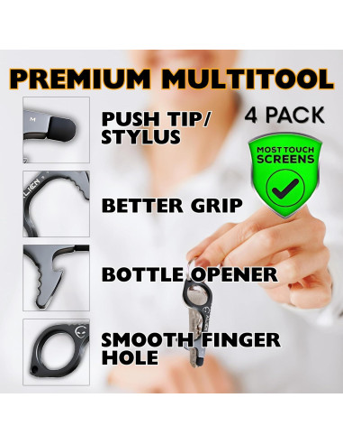 Multiherramienta sin contacto ALIEN SYSTEM 4 Pack - Higiénica