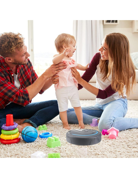 Juguete Robot Aspiradora TOYANDONA Simulación 23x23cm
