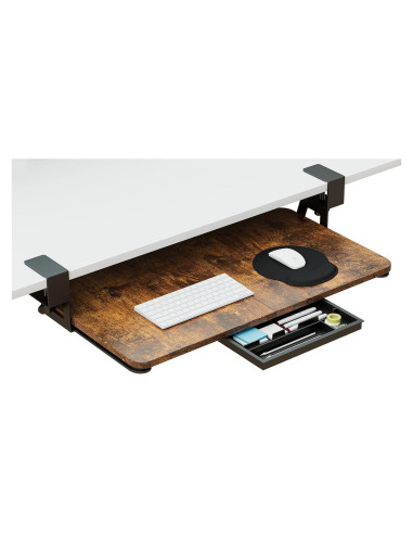 Bandeja de Teclado Deslizante CALASK 67.9x30 cm Ergonómica